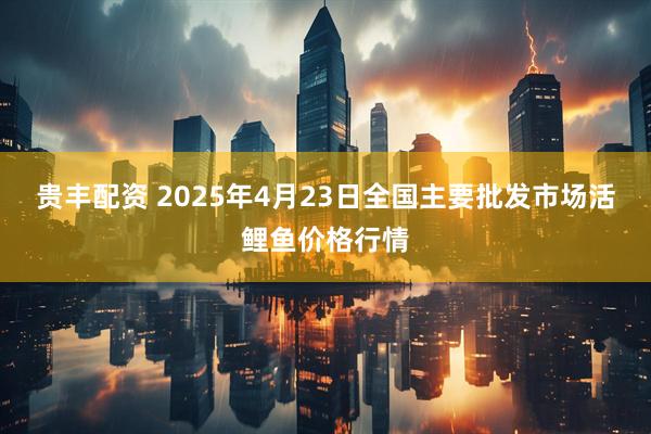 贵丰配资 2025年4月23日全国主要批发市场活鲤鱼价格行情
