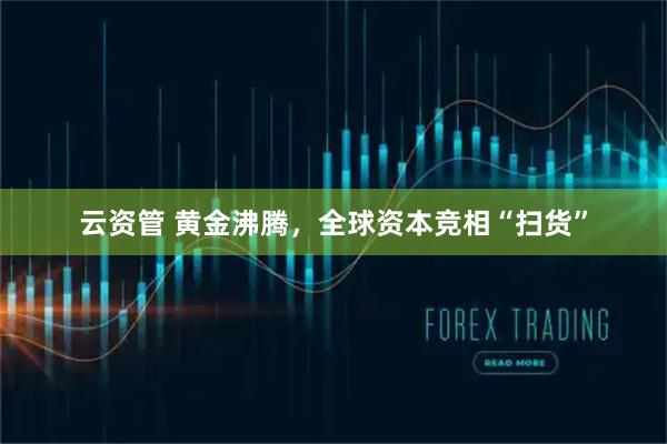 云资管 黄金沸腾，全球资本竞相“扫货”