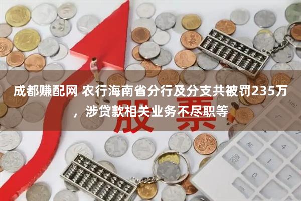 成都赚配网 农行海南省分行及分支共被罚235万，涉贷款相关业务不尽职等